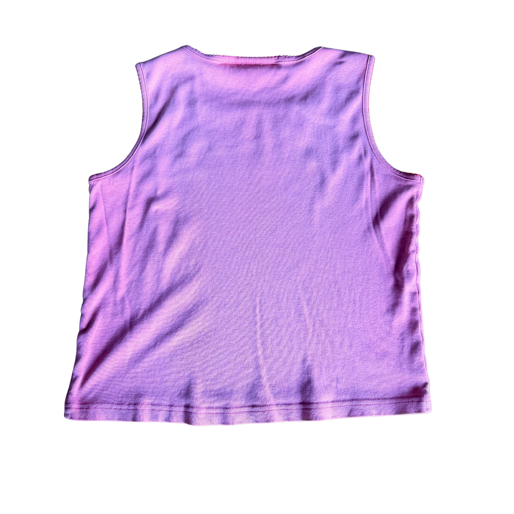 Pink Tanktop with Tile Print