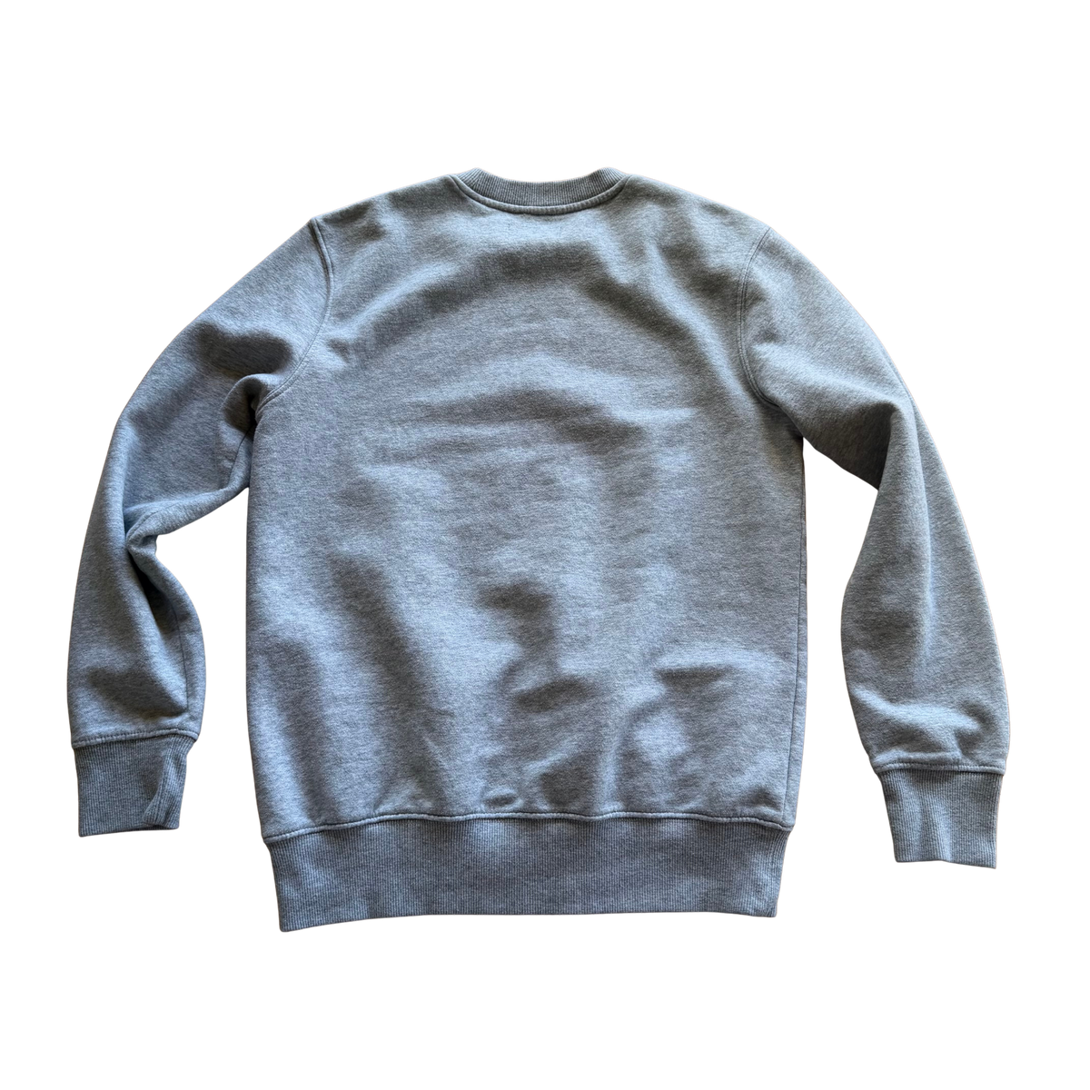 Grey sweatshirt with swan print
