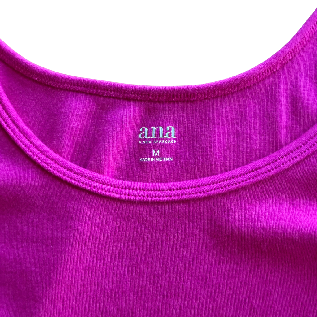 Hot Pink Swan Tanktop
