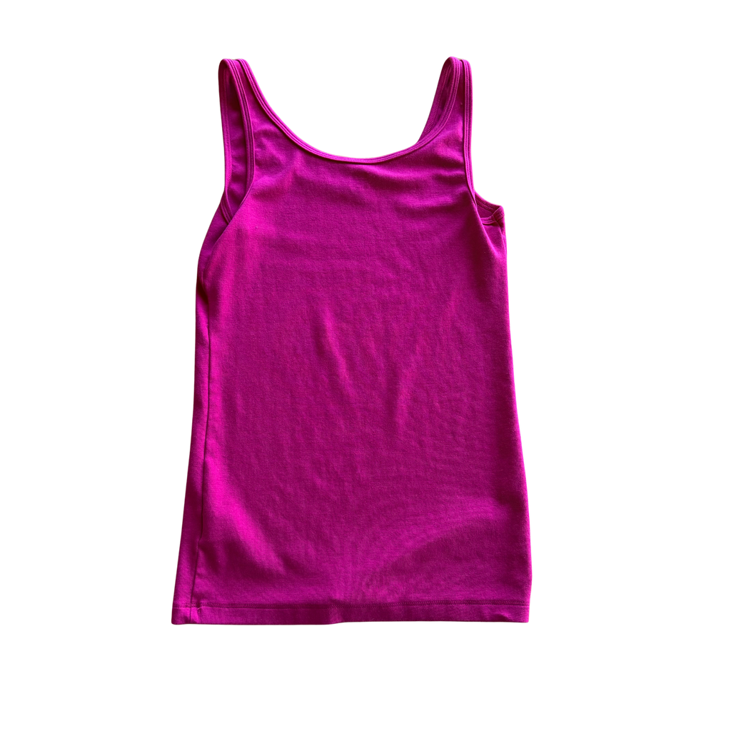 Hot Pink Swan Tanktop